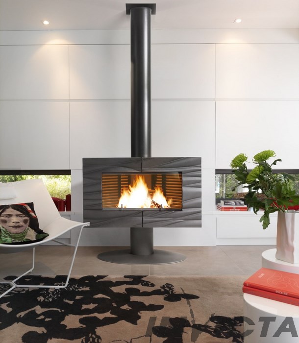 Invicta Theia Chimney-stove, Warmth and Style!
