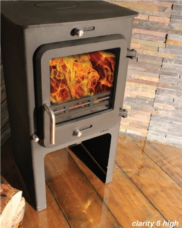 Ekol Clarity 8 High ;eg woodburning stove multi fuel - great prices