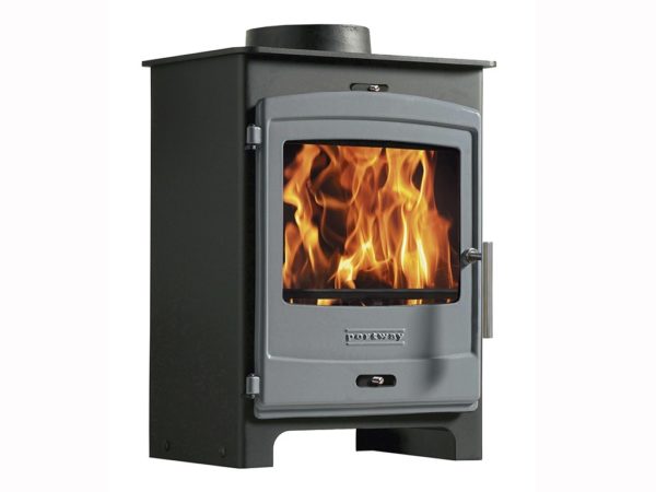 portway 1 multifuel stove for sale with grey door